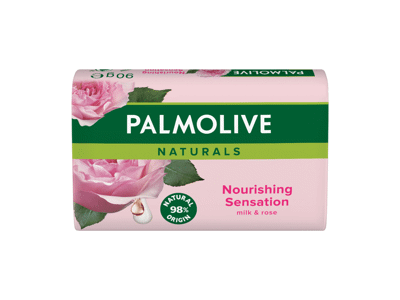 Gabalinis tualetinis muilas PALMOLIVE MILK&ROSE, 90 g