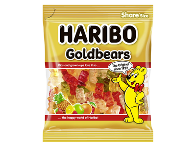 Želė saldainiai HARIBO GOLDBEARS, 175 g