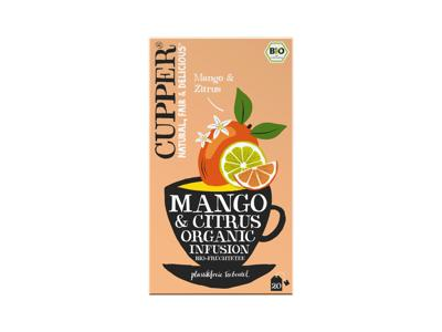 Vaisinė arbata CUPPER MANGO, 36 g