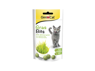 Skanėstai katėms, GIMPET GRAS BITS, 50g