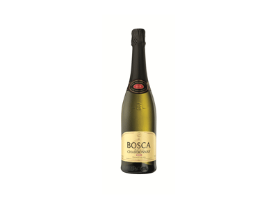 Gaz.ferment. baltasis pusiau saldus gėrimas BOSCA CHARDONNAY, 750 ml