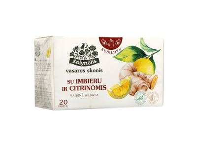 Vaisin. arbata su imb., citr. ŽOLYNĖLIS, 40 g