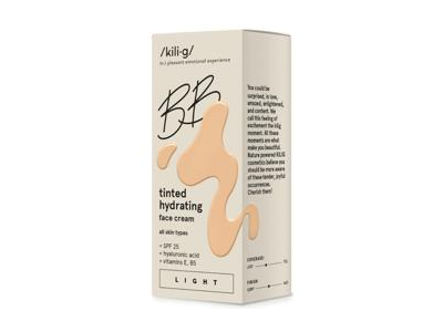 KILIG BB CREAM drėkinamasis veido kremas su atspalviu SPF25 LIGHT 50 ml