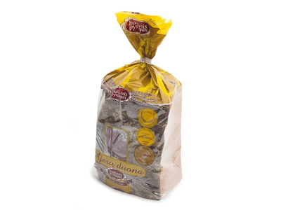 Juoda raikyta AJERŲ duona, 650 g