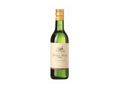 Baltasis sausas vynas PAUL MAS CHARDONNAY, 200 ml