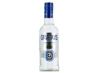 Degtinė GRADUS VODKA 40%, 0,35 l