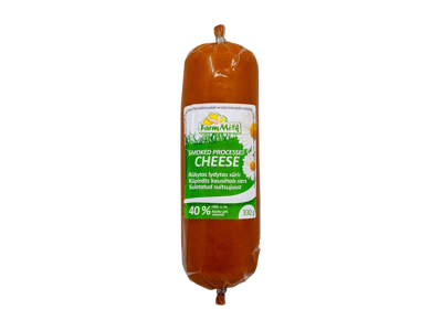 Rūkytas lydytas sūris FARM MILK, 40 % rieb. s. m., 330 g