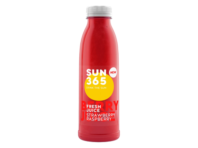 Obuol., brašk., aviečių sultys SUN365, 500 ml