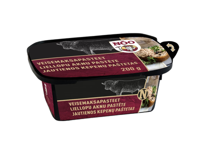 Jautienos kepenėlių paštetas, I r., 200 g
