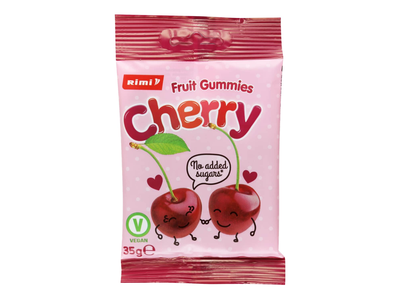 Vaisiniai guminukai RIMI VYŠNIA, 35 g