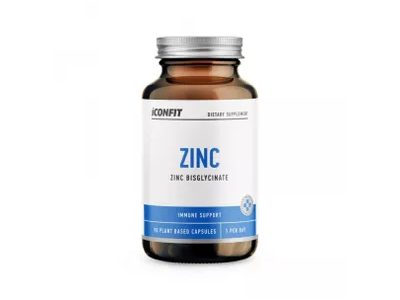 ICONFIT maisto papildas CINKAS 25 mg, 90 kaps.