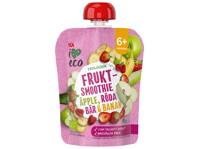 Tyrelė I LOVE ECO ban. braš. av., 6 mėn, 90 g