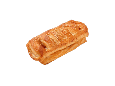 Prancūziška bandelė su dešrele, kečupu ir garstyčiomis, 95 g