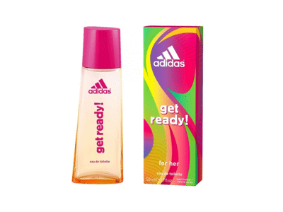 Moteriškas tualetinis vanduo ADIDAS GET READY, 50 ml