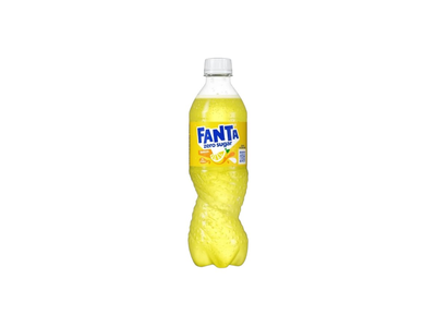 Gaivusis gėrimas FANTA LEMON ZERO, 500 ml