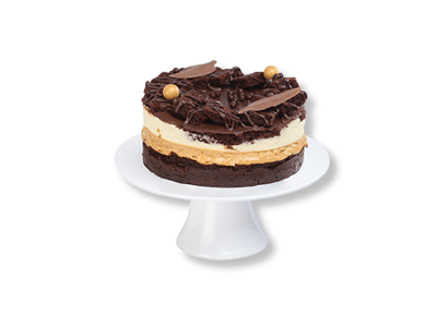 Šokolado skonio tortas su maskarponės sūrio kremu, vidutinis, 1 kg