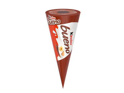 Valg. kūgin. ledai KINDER BUENO, 90 ml / 62 g