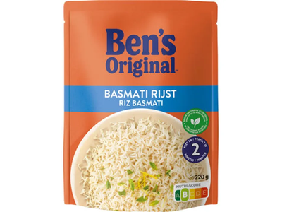 Basmati ryžiai BEN'S ORIGINAL garinti, 220g    