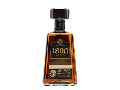 Tekila, 1800 Anejo,100% Agave, 38%, 0,7l
