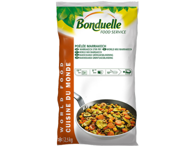 Šaldytas pasaulio mišinys Marakešas BONDUELLE, 2,5kg
