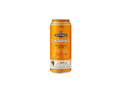 Alus ŠVYTURYS GINTARINIS 4,6%, 500 ml