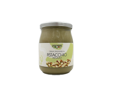 Pistacijų riešutų kremas LUSCIOUX, įdarui, 20%, 550 g