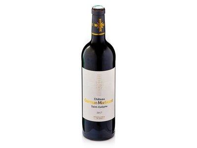 Raudonasis sausas vynas CHATEAU GERMAN MARBUZET SAINT ESTEPHE (12,5%), 750 ml