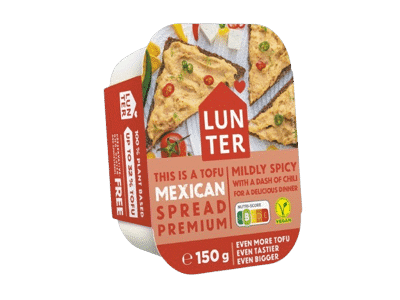 Meksikietiška LUNTER tofu užtepėlė, 150 g