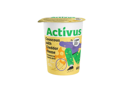 Kuskusas ACTIVUS (su čederio sūriu), 60 g