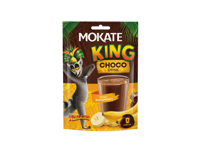 Šokoladinis gėrimas MOKATE KING, bananų skonio, 27 g