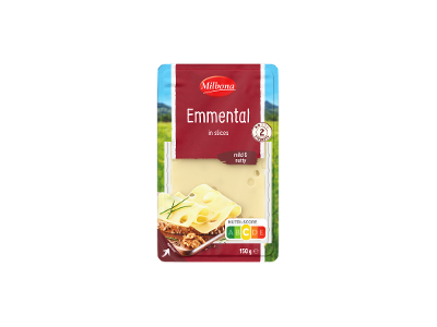 MILBONA Sūris Emmentaler riekelėmis