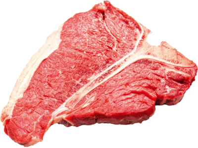 Šaldytos jautienos steikas T-Bone 500g.