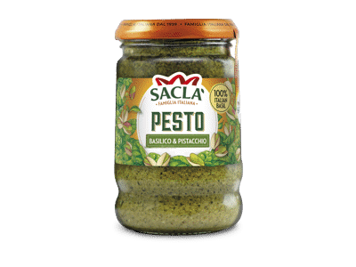 Pesto padažas su pistacijomis SACLA, 190 g