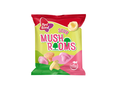 Guminukai RED BAND SOUR MUSHROOMS, 100g