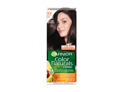 Garnier Color Naturals 3.12, šalta ruda.