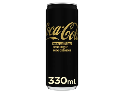Gaivusis gėrimas COCA-COLA ZERO SUGAR ZERO CAFFEINE, 0,33 l