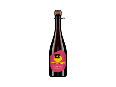 SUN365 putojanti arbata "Sparkling Tea Pomegranate" 750ml