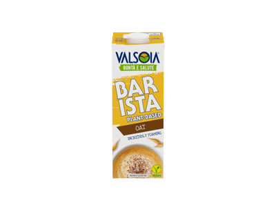 Augalinis avižų gėrimas VALSOIA BARISTA, be pridėt. cukraus, 1 l
