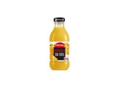 Apelsinų sultys FORTUNA, 100%, 0,3 l