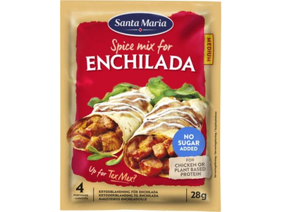Enčiladų prieskonių mišinys SANTA MARIA, 28g
