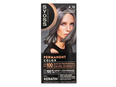 Plaukų dažai SYOSS Color 4-15