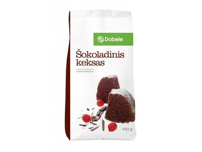 Šokoladinis keksas DOBELE, 450 g