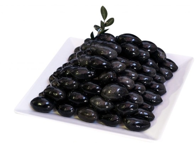 Didžiosios juodosios alyvuogės, TASTE LAND, su kauliukais, sūryme, 290g/160g