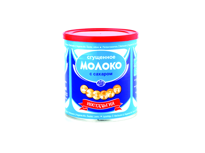 Saldintas sutirštintas pienas NOSTALGIJA, 1 kg