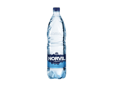 Natūralus gazuotas mineralinis vanduo NORVIL, 1.5 l