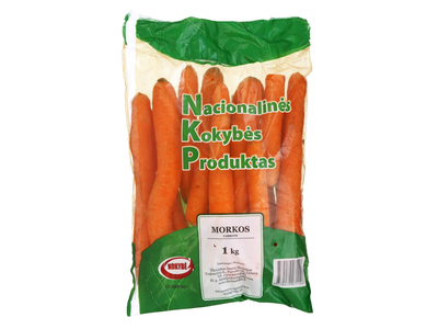 Fasuotos plautos morkos NKP, 1 kg