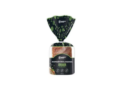Sumuštinių duona su sėklomis, raik., fas., 0,2 kg