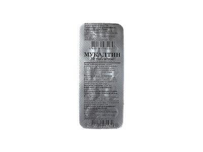 MUKALTIN, 10 tablečių