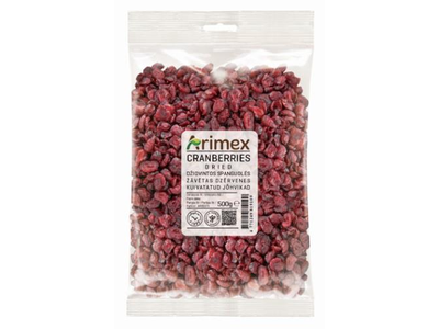 Džiovintos spanguolės ARIMEX, 500g