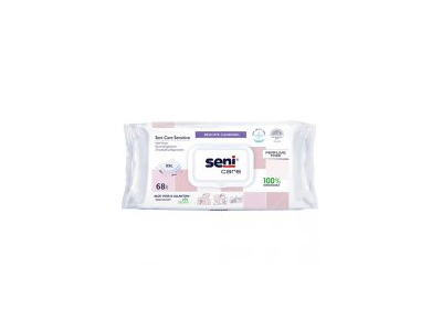 Drėgnos servetėlės SENI CARE SENSITIVE, 68 vnt.